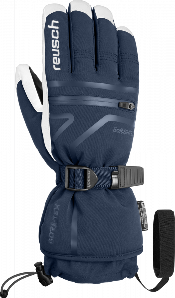 Reusch Down Spirit GTX 4801355 4521 white blue front
